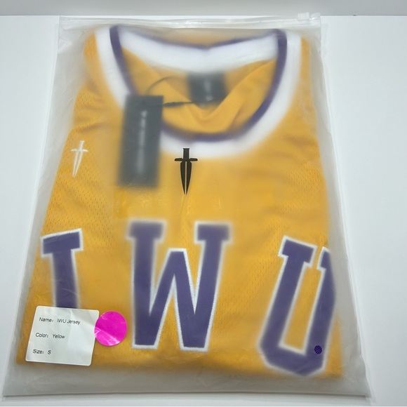 Iron Willed Other - Iron Willed By Any Means Necessary Kareem Basketball Jersey 33 Size S NWT!